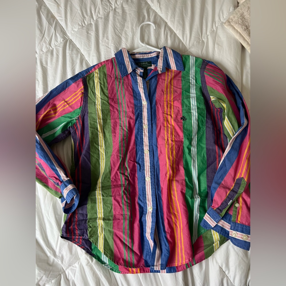 Lauren Ralph Lauren Multicolor Striped Top